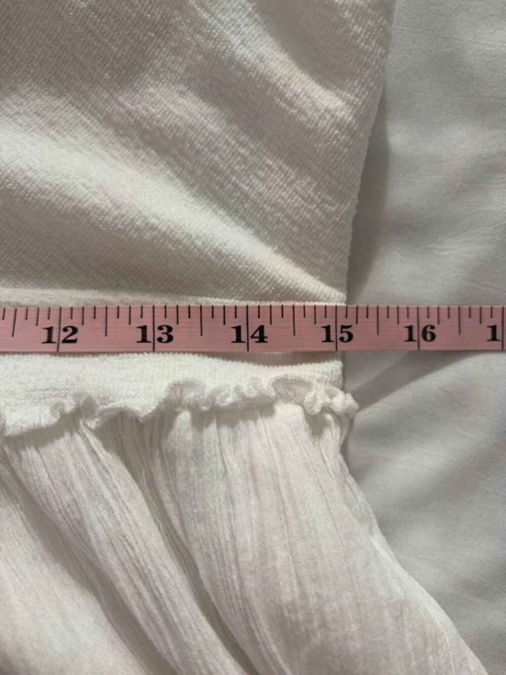 Anthropologie Saturday Sunday White Elina Women’s Maxi Cotton Gauze Dress Sz Med - Picture 9 of 11
